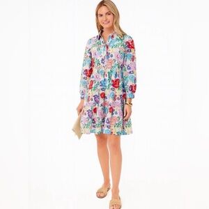 Ro's Garden Romy Dress in the Fantasia Floral Print